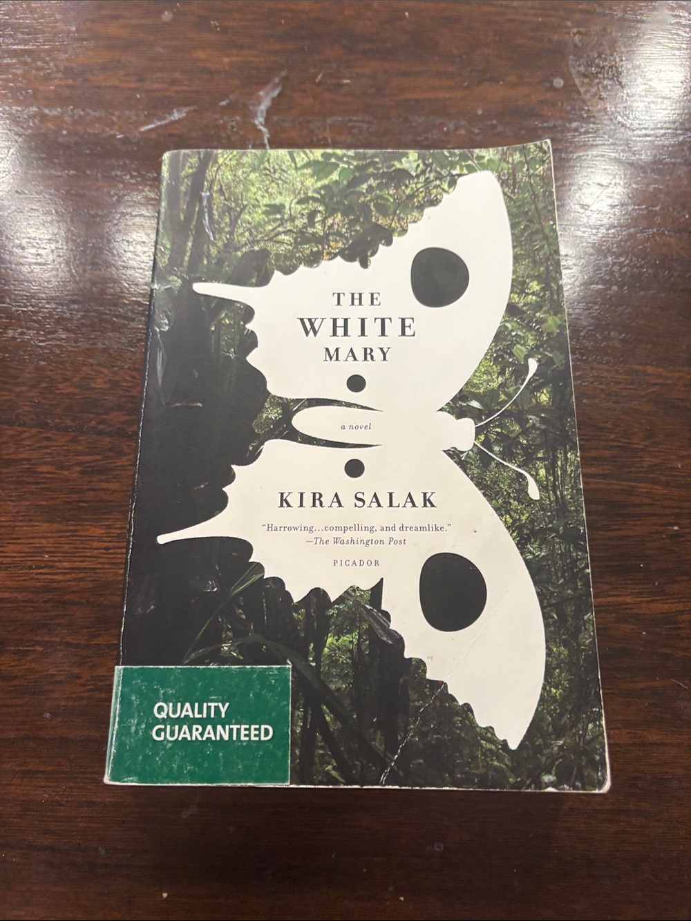 Kira Salak The White Mary Paperback Book - White/Green Cover